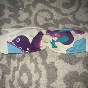 Xhiliration strapless size XL bathing suit top